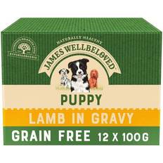 James Wellbeloved Grain Free Puppy Wet Dog Food Lamb