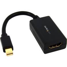 DisplayPort-kablar - Standard Speed StarTech Mini DisplayPort 1.2 - HDMI 1.4 M-F Adapter 0.1m