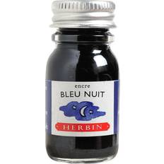 Herbin Fountain Ink 10 ml, bläck för reservoarpennor – blå bleu nuit