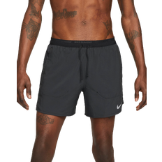 Nike Herr Shorts Nike Men's Dri-Fit Stride 5" Brief-Lined Running Shorts - Black