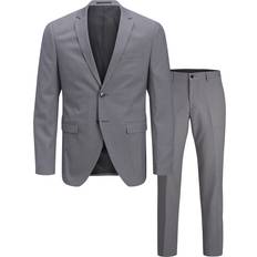 Jack & Jones Gråa - Herr - W27 Kläder Jack & Jones Franco Slim Fit Suit - Grey/Light Grey Melange