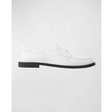 Burberry Lågskor Burberry Leather penny loafers white