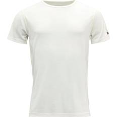 Herr - Merinoull - Vita T-shirts Devold Breeze Man T-shirt, XXL, White