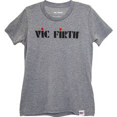 Gråa Trumpinnar Vic Firth Youth Logo T-Shirt M