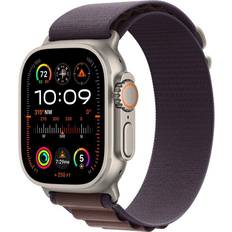 Apple Stegräknare - iPhone Wearables Apple Watch Ultra 2 Titanium Case with Alpine Loop
