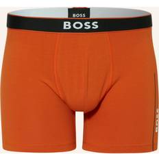 Hugo Boss Herr - Orange Underkläder HUGO BOSS Boxershorts för män, logotyp, boxershorts, mörk orange, L, Mörkorange