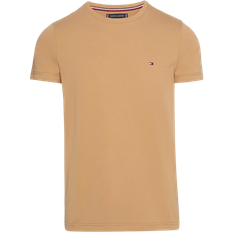 Tommy Hilfiger Flag Embroidery Extra Slim Fit T-shirt - Countryside Khaki