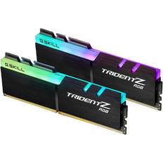3200 MHz - 64 GB - DDR4 RAM minnen G.Skill Trident Z RGB LED DDR4 3200MHz 2x32GB (F4-3200C16D-64GTZR)
