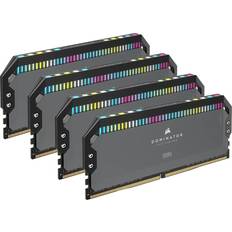 5600 MHz - 64 GB - DDR5 RAM minnen Corsair Dominator Platinum RGB Grey DDR5 5600MHz 4x16GB (CMT64GX5M4B5600Z36)