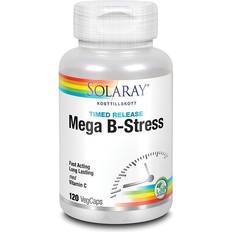 C-vitaminer - Förbättrar muskelfunktion Vitaminer & Mineraler Solaray Mega B-Stress 120 st