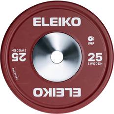 Eleiko Viktskivor Eleiko IWF Weightlifting Training Plate, Viktskiva Gummerad