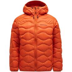 Peak Performance Herr - Vattenavvisande Kläder Peak Performance Helium Down Hood Jacket Men - Orange