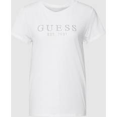 Guess Dam T-shirts & Linnen Guess 1981 Crystal Easy T-Shirt T-shirts & toppar Dam Vit