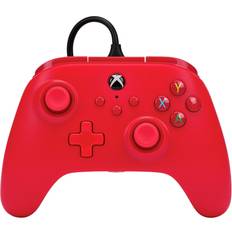 Röda - Xbox One Spelkontroller PowerA Wired Controller - Red