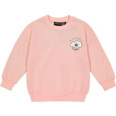 Korta ärmar Sweatshirts Mini Rodini Sweatshirt Seashell Chenille Emb Rosa 104/110 Sweatshirt