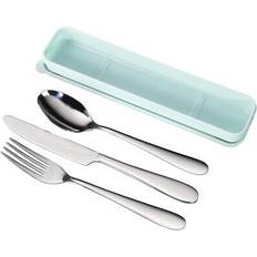 Xavax Cutlery Knife, Fork, Spoon, To-Go Bestickset