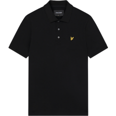 Herr T-shirts & Linnen Lyle & Scott Plain Polo Shirt - Jet Black
