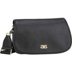 Abro Axelremsväskor Abro Crossbody Bags Umhängetasche Clara/ Black/Gold black Crossbody Bags for ladies