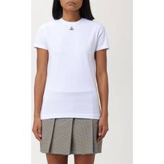 Vivienne Westwood Dam T-shirts & Linnen Vivienne Westwood White Peru T-Shirt 213-J001M-A401GO