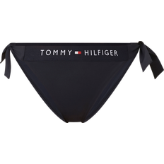 Tommy Hilfiger Dam Bikinis Tommy Hilfiger Bikinitrosor Side Tie Cheeky Bikini Blå