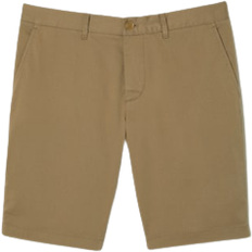 Lacoste Chinosshorts - Herr Lacoste Men's Slim Fit Stretch Bermuda Shorts - Beige