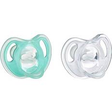 Tommee Tippee Gula Nappar Tommee Tippee Ultra Light Silicone Pacifier 6-18m 2-pack