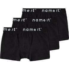 Name It Underkläder Name It Basic Boxer Shorts 3-pack - Black (13208836)