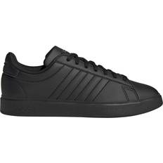 Herr - Svarta Sneakers adidas Grand Court Cloudfoam Comfort M - Core Black/Cloud White