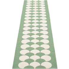 Pappelina Inomhusmattor - Polyester Pappelina Poppy Grön, Vit 70x250cm