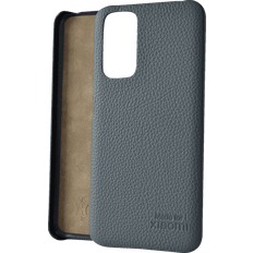 Maxfield Tillverkad för Xiaomi Ryggfodral, skyddsfodral i äkta läder, mobiltelefonfodral för Redmi Note 11 & Redmi Note 11S, handgjorda i Europa – grå