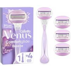 Venus Rakhyvlar Venus Gilette Comfortglide Breeze Rakhyvel & 4 rakblad