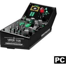 PC - Svarta Övriga kontroller Thrustmaster VIPER Panel, Joystick håndtag til motorstyring, PC, Ledningsført, USB, Sort, Kabel