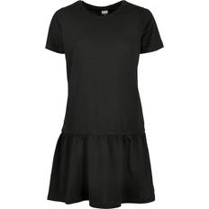 Enfärgade - Kort ärmar - Korta klänningar Urban Classics Women's Valance Tee Dress - Black