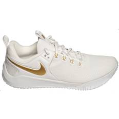 Gummi - Unisex Volleybollskor Nike Air Zoom HyperAce 2 SE - White/Metallic Gold