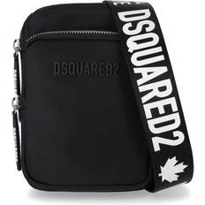 DSquared2 Axelremsväskor DSquared2 Logo Tape Cross Body Bag Black