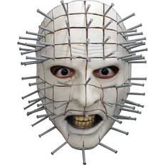 Ghoulish Productions Vit Maskeradkläder Ghoulish Productions Hellraiser Pinhead Adult Face Mask