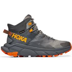 Hoka 39 ½ - Herr Trekkingskor Hoka Trail Code GTX M - Castlerock/Persimmon Orange