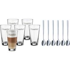 Glas Skedar WMF Clever&More Latte Macchiato-set Kaffesked
