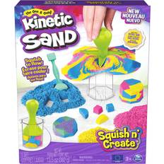 Kinetic Sand Magisk sand Kinetic Sand Squish N' Create Playset