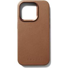 Mujjo Läder / Syntet Mobilfodral Mujjo Full Leather Case for iPhone 15 Pro