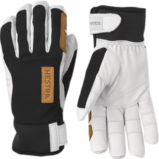 Skinn Handskar & Vantar Hestra Ergo Grip Active Wool Terry Gloves - Black/Off-White