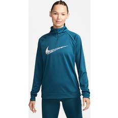Nike Dri-FIT Swoosh Run Women's Running Midlayer Blue