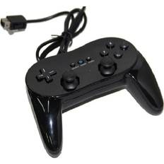 Nintendo Svarta Spelkontroller Nintendo Classic Gamepad Controller for Nintendo Wii - Black
