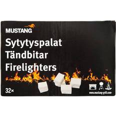 Mustang Mustang Firelighters White 32Pcs