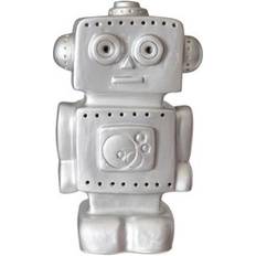Heico Multifärgade Barnrum Heico Egmont Toys i form robotar, silverfärger Nattlampa