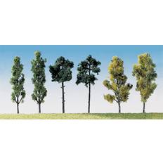 Faller Assorted Trees 60mm 6 HO Gauge Scenics 181488
