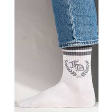 Frank Dandy Bomull Strumpor Frank Dandy 3-Pack Emblem Ribbed Cotton Sock