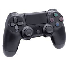 PlayStation 4 - Svarta Spelkontroller Dualshock 4 Wireless Controller, Tredjepartstillverkad (PS4)