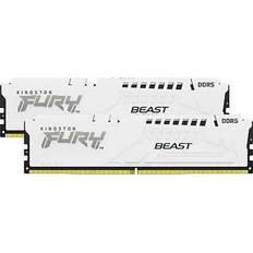 6000 MHz - 64 GB - DDR5 - Vita RAM minnen Kingston FURY Beast DDR5 6000MHz ECC 2x32GB (KF560C36BWEK2-64)
