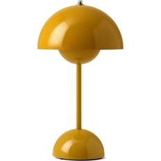 Gula - LED-belysning &Tradition Flowerpot VP9 Mustard Bordslampa 29.5cm